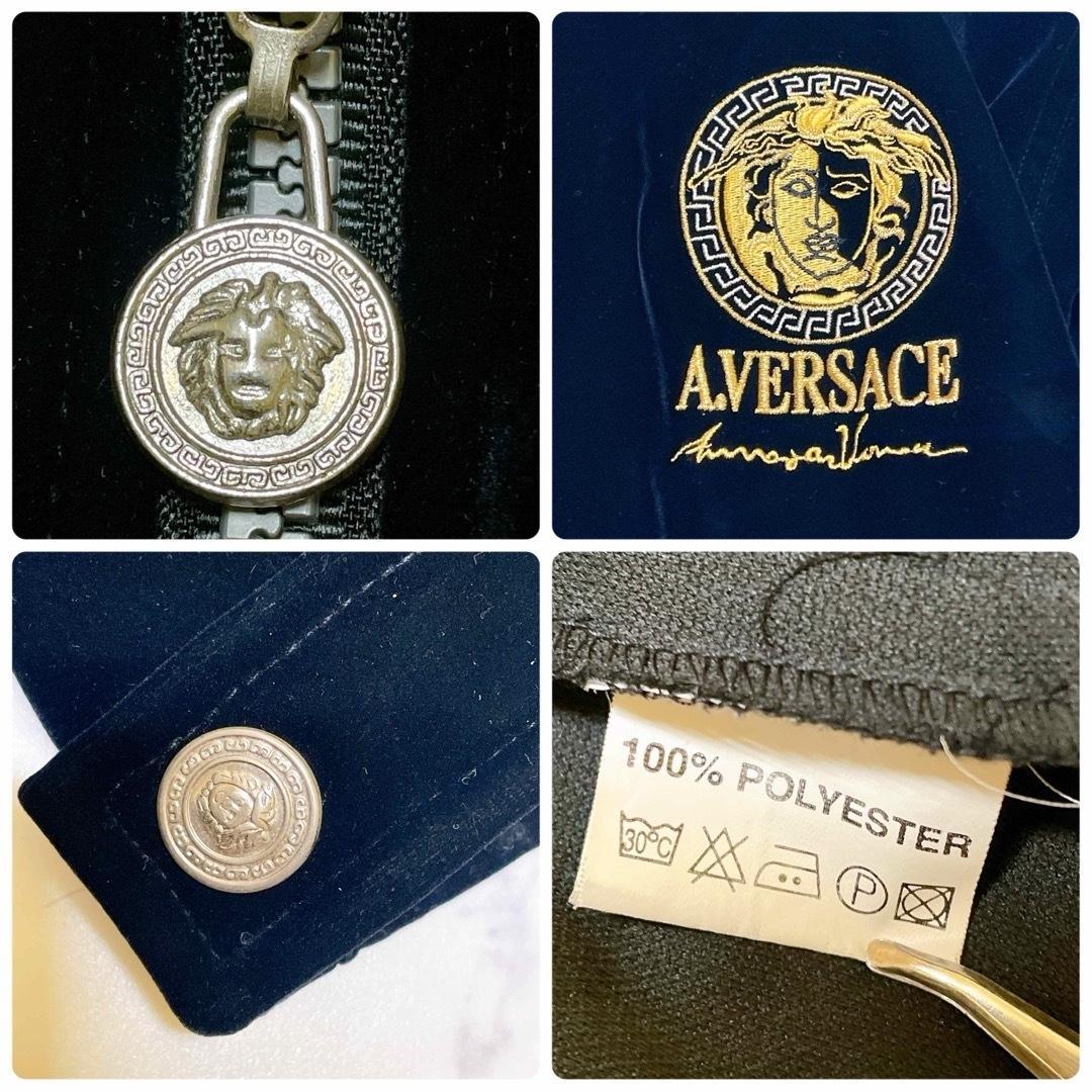 【希少XL相当 ベロア】A.VERSACE y2kトラックジャケット 90s