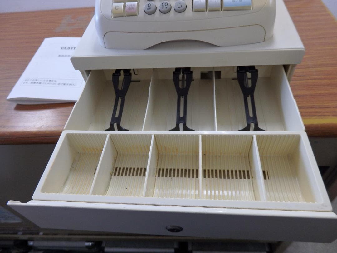 専用9030 CLOVER CL-01T レジスター 8部門 58㍉感熱紙