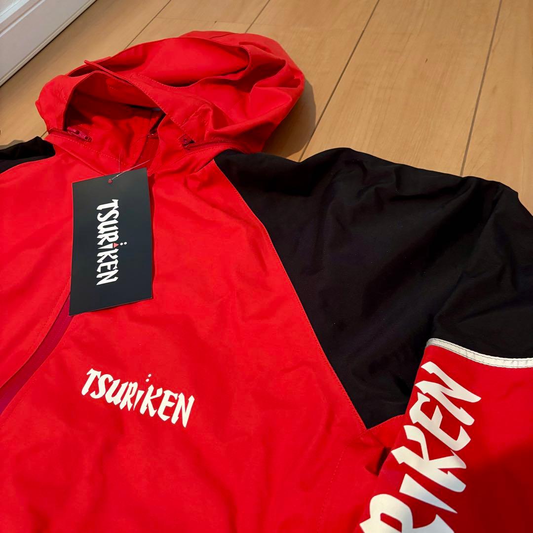 釣研 レインスーツ TR181 上下セット 新品 おまけ付