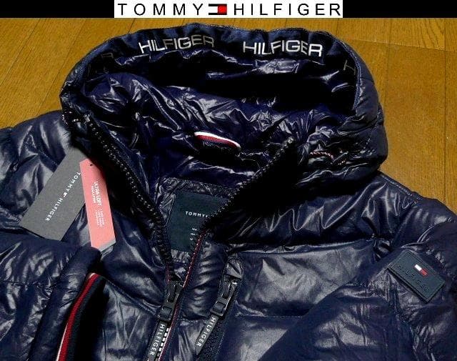 【大きい】XL日本サイズ位新品トミーヒルフィガーUSA限定蓄熱ダウンジャケット