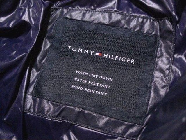【大きい】XL日本サイズ位新品トミーヒルフィガーUSA限定蓄熱ダウンジャケット