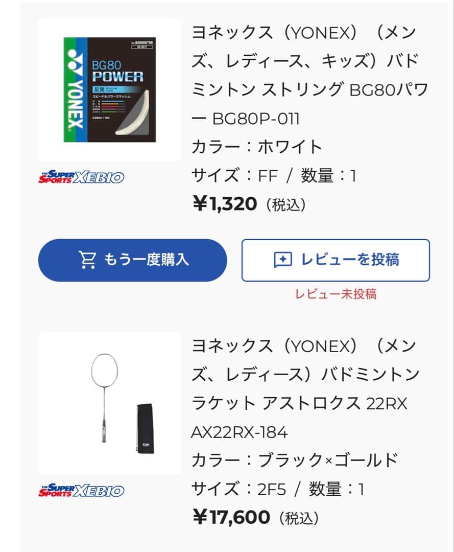 アストロクス22rx