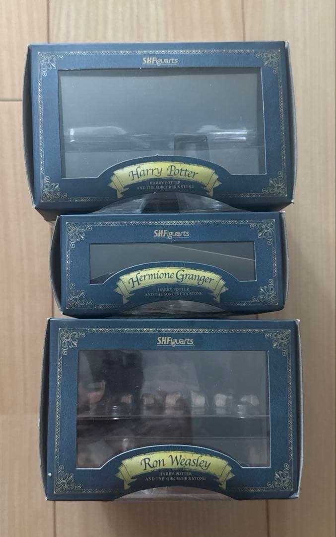 未開封　S.H.フィギュアーツ ハリー ＆ ハーマイオニー　＆　ロン　3体セット