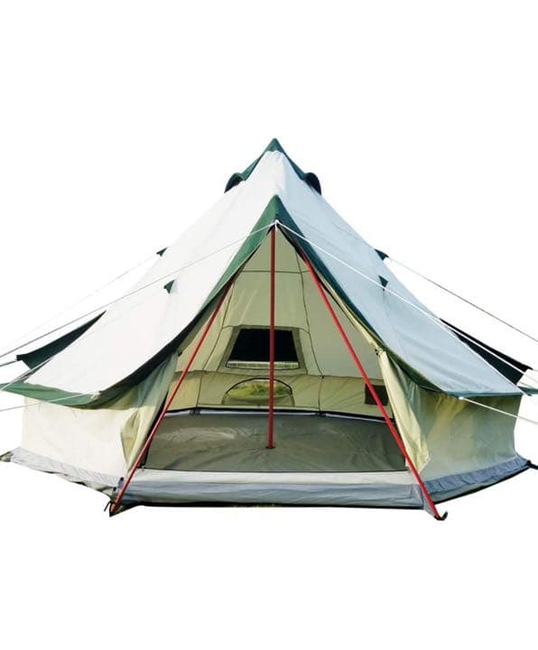 ワンポール　テント　ベルテント　グランピング　6人用　400×400