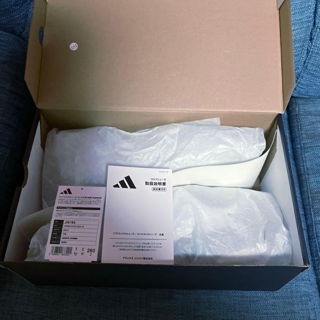 【超美品】アディダスコードカオス25BOA 新色　26cm