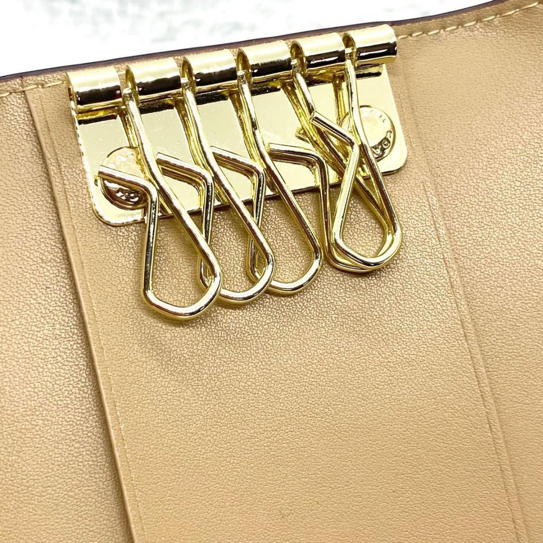 COACH コーチ フローラルプリント キーケース キーリング 花柄 CI799