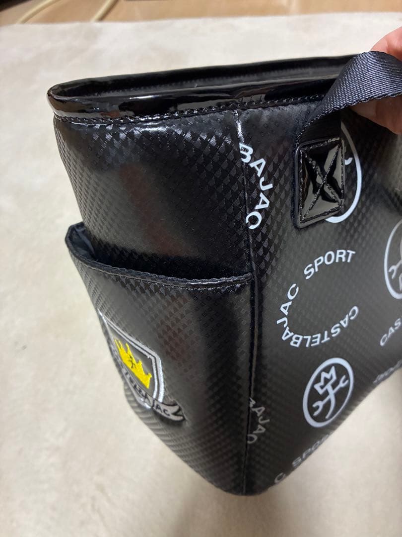 CASTELBAJAC ブラックトートバッグ(保冷)