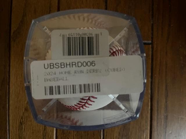 東京開幕戦2024オールスターGAMEinTEXAS/HRダービー使用球ケース付