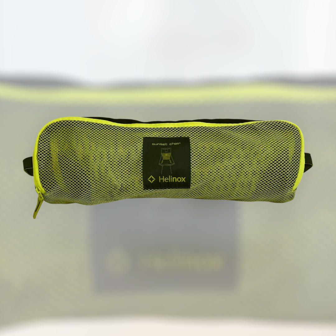 8749.ヘリノックス サンセットチェア グリーンブロック