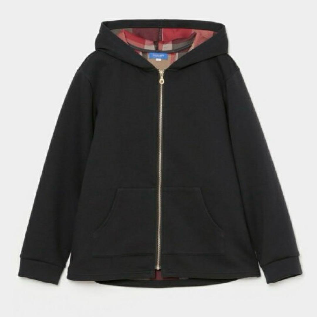 BLUE LABEL CRESTBRIDGE ダンボールジップアップパーカー