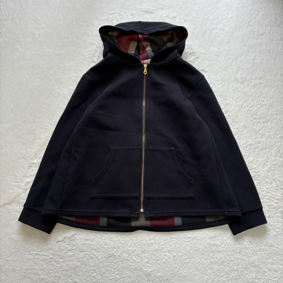 BLUE LABEL CRESTBRIDGE ダンボールジップアップパーカー