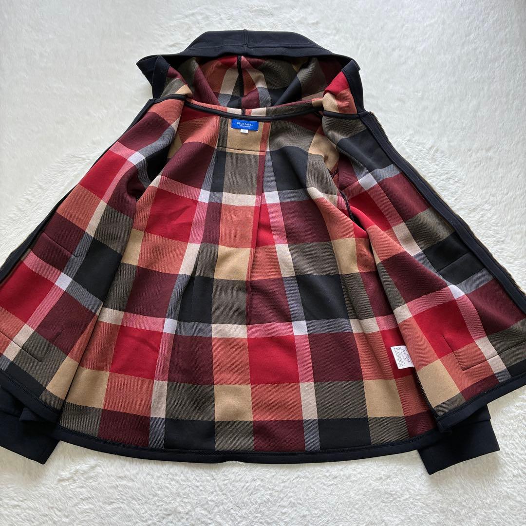 BLUE LABEL CRESTBRIDGE ダンボールジップアップパーカー