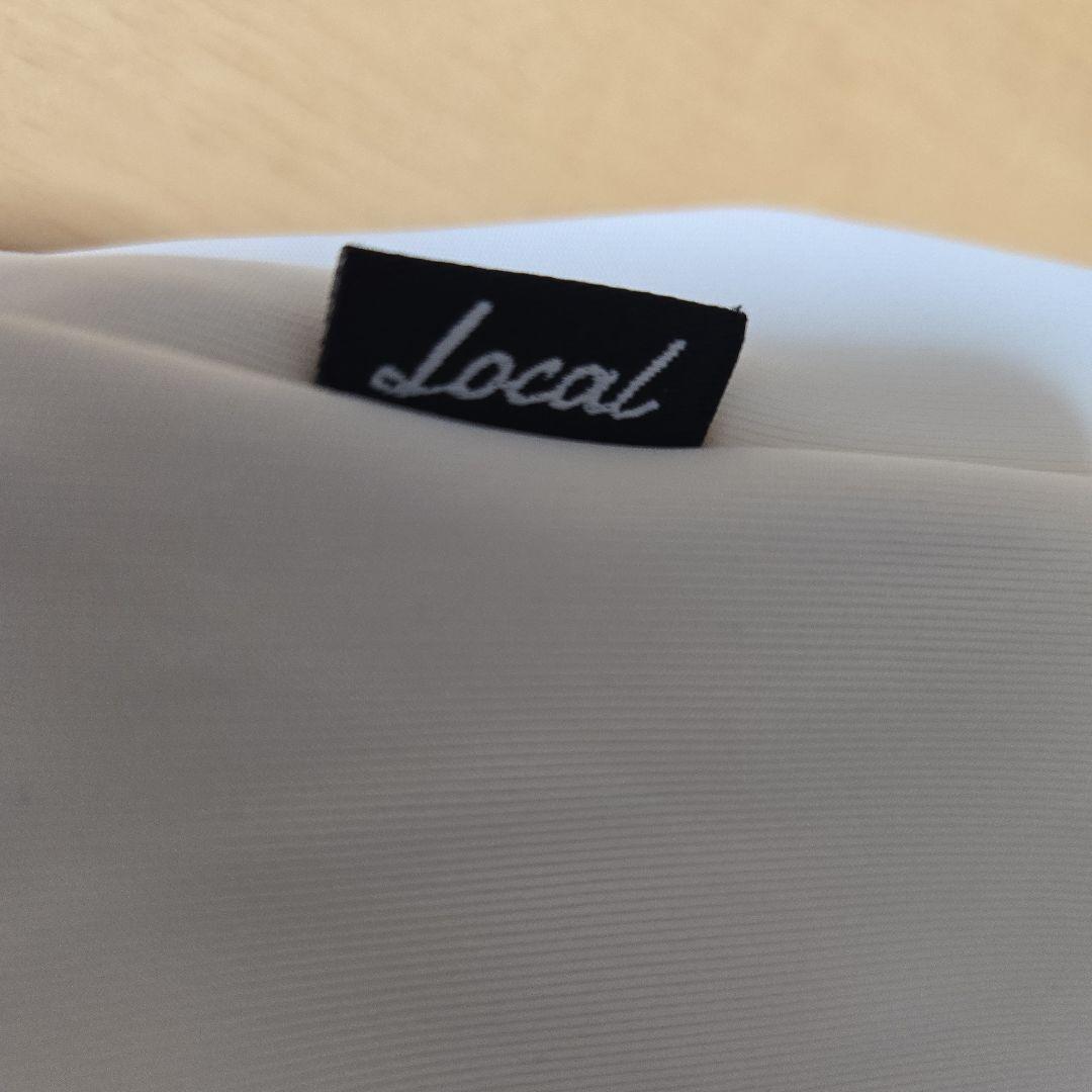 Local Golf オーバーサイズシャツ ホワイト