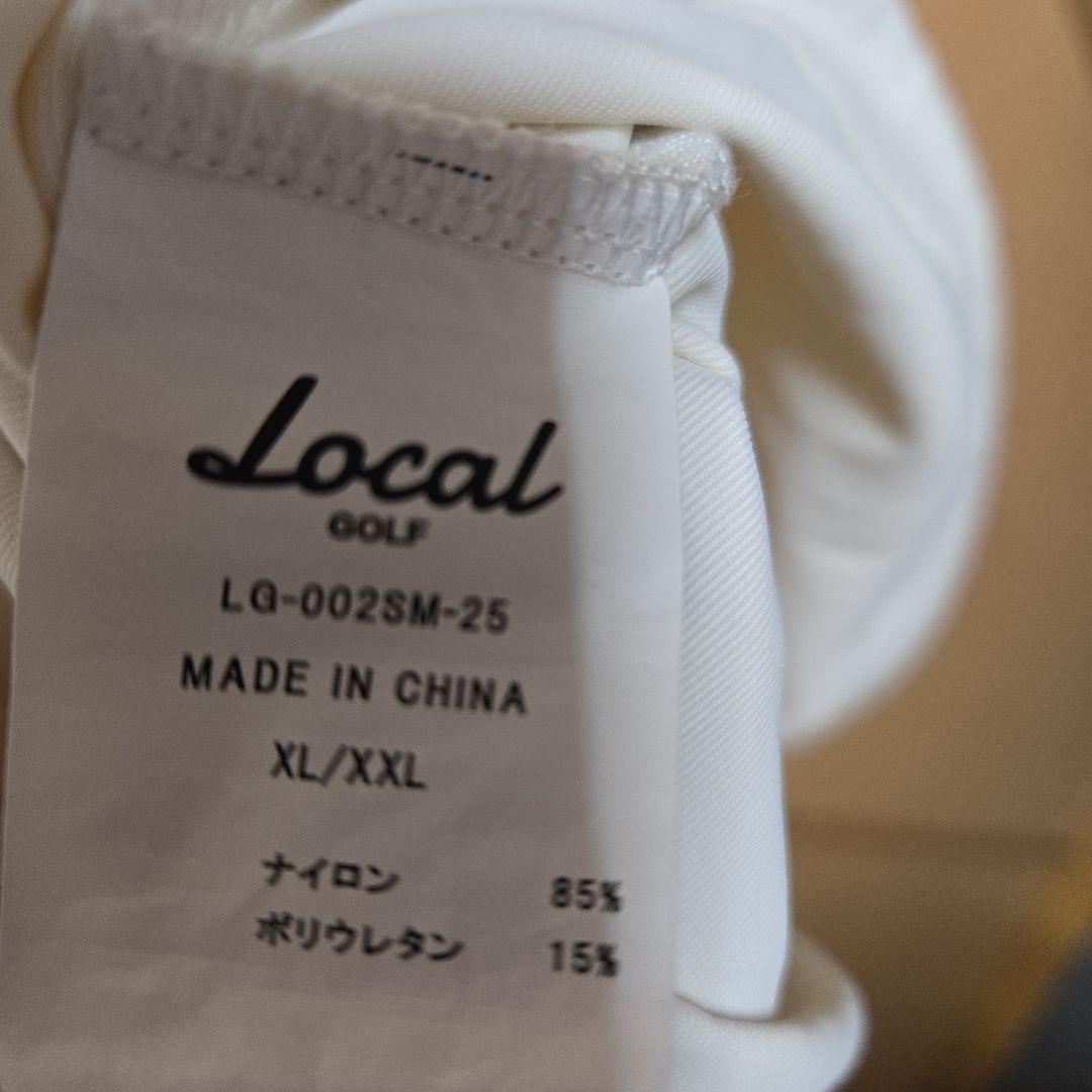 Local Golf オーバーサイズシャツ ホワイト