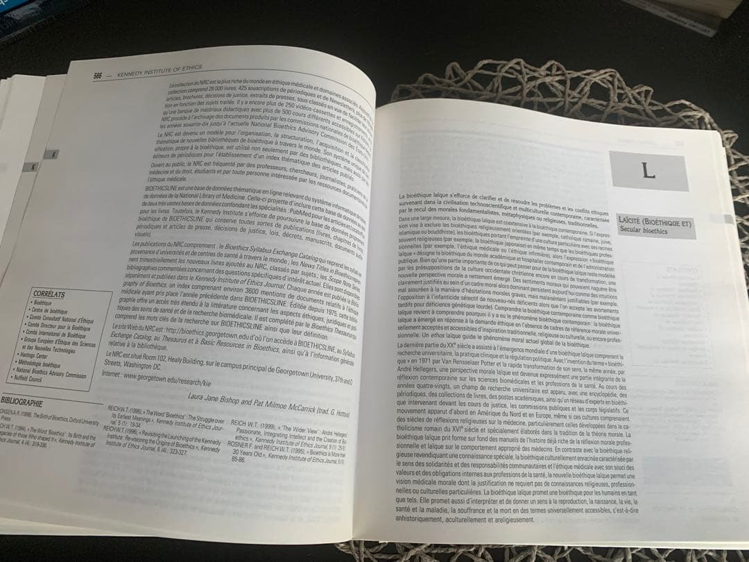 Nouvelle encyclopédie de bioéthique