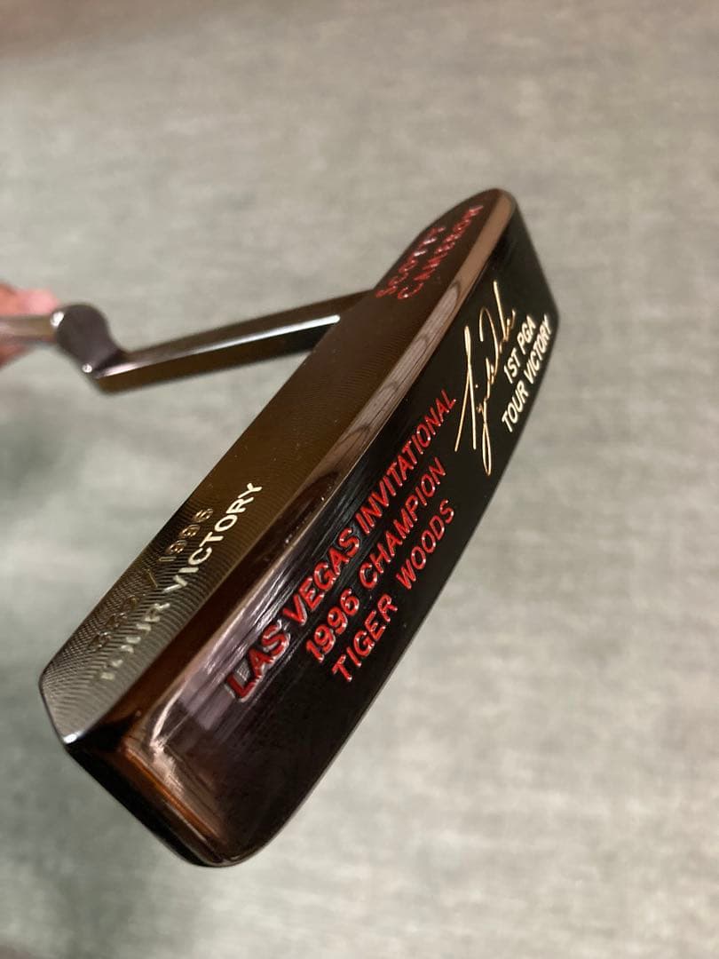 《希少新品》スコッティキャメロン　T.WOODS初優勝記念パター　332本限定品