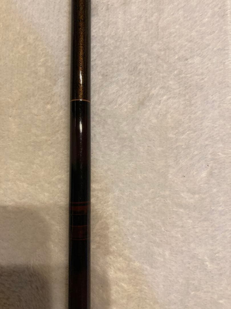 美品　Daiwa 竿掛 総塗り一本半物　ヘラブナ　袋なし