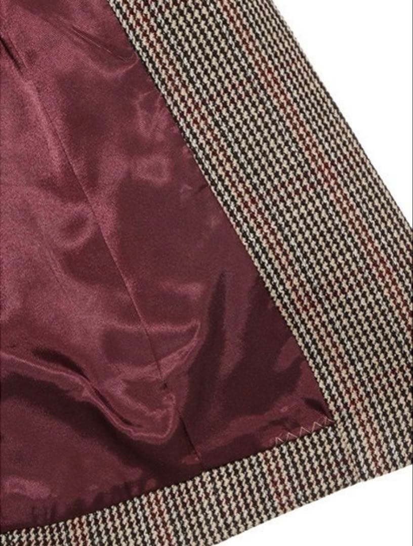 新品❗️即日発送❗️レザーパイピングケープコートLilyBrownリリーブラウン