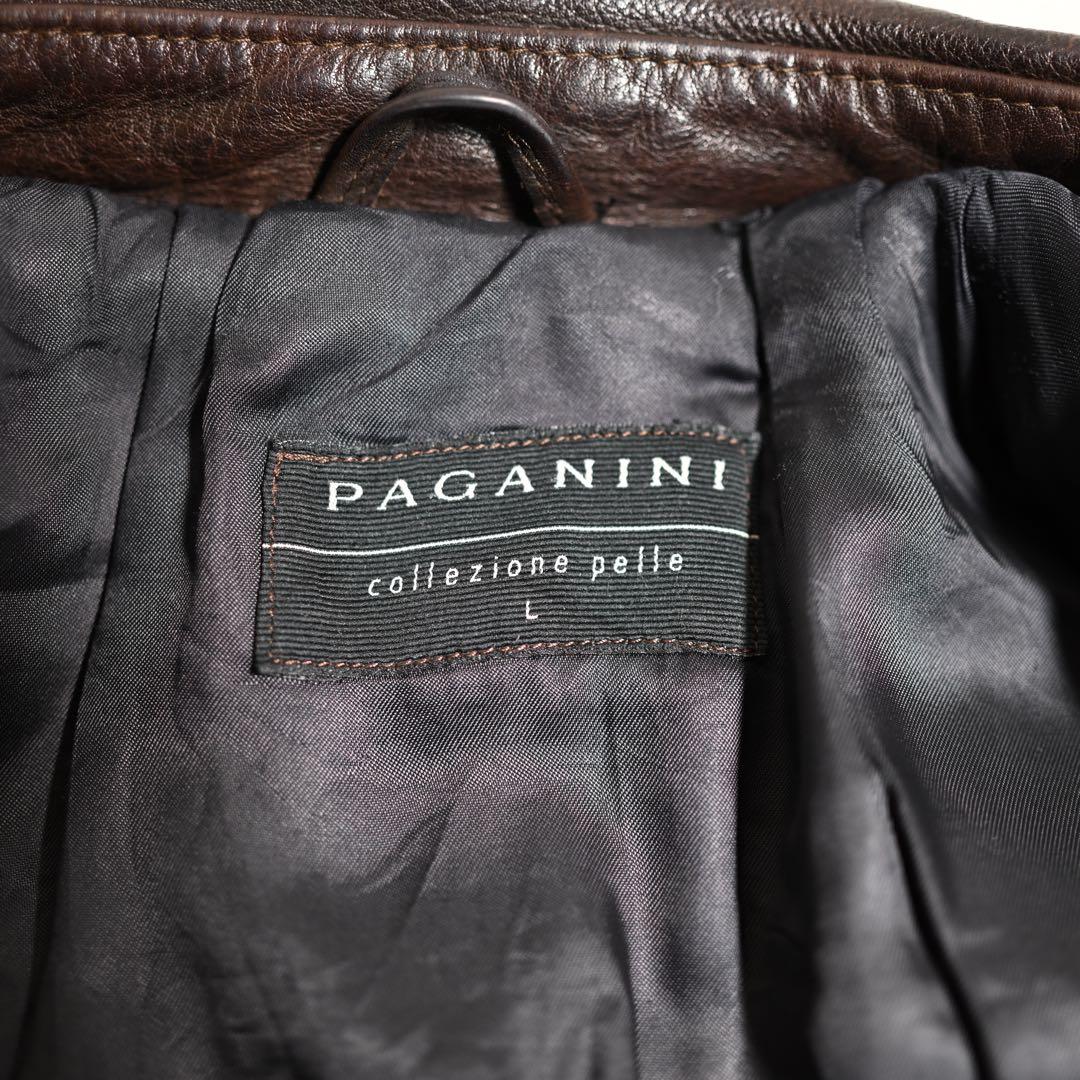 Vintage PAGANINI レザージャケット トラッカージャケット