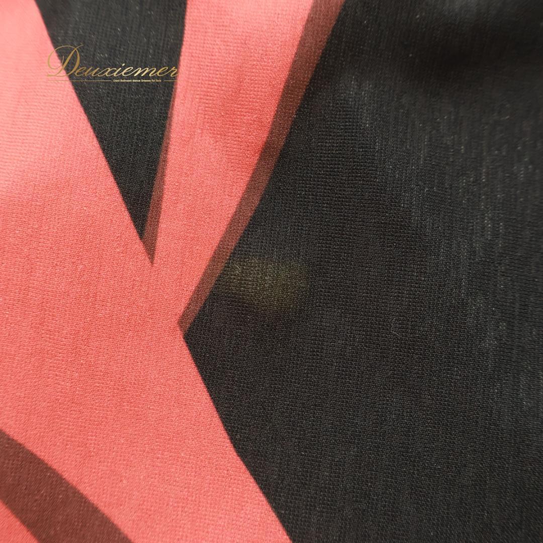 【フラダンス衣装】ブラック Ocean Blue Bird ワンピース ドレス