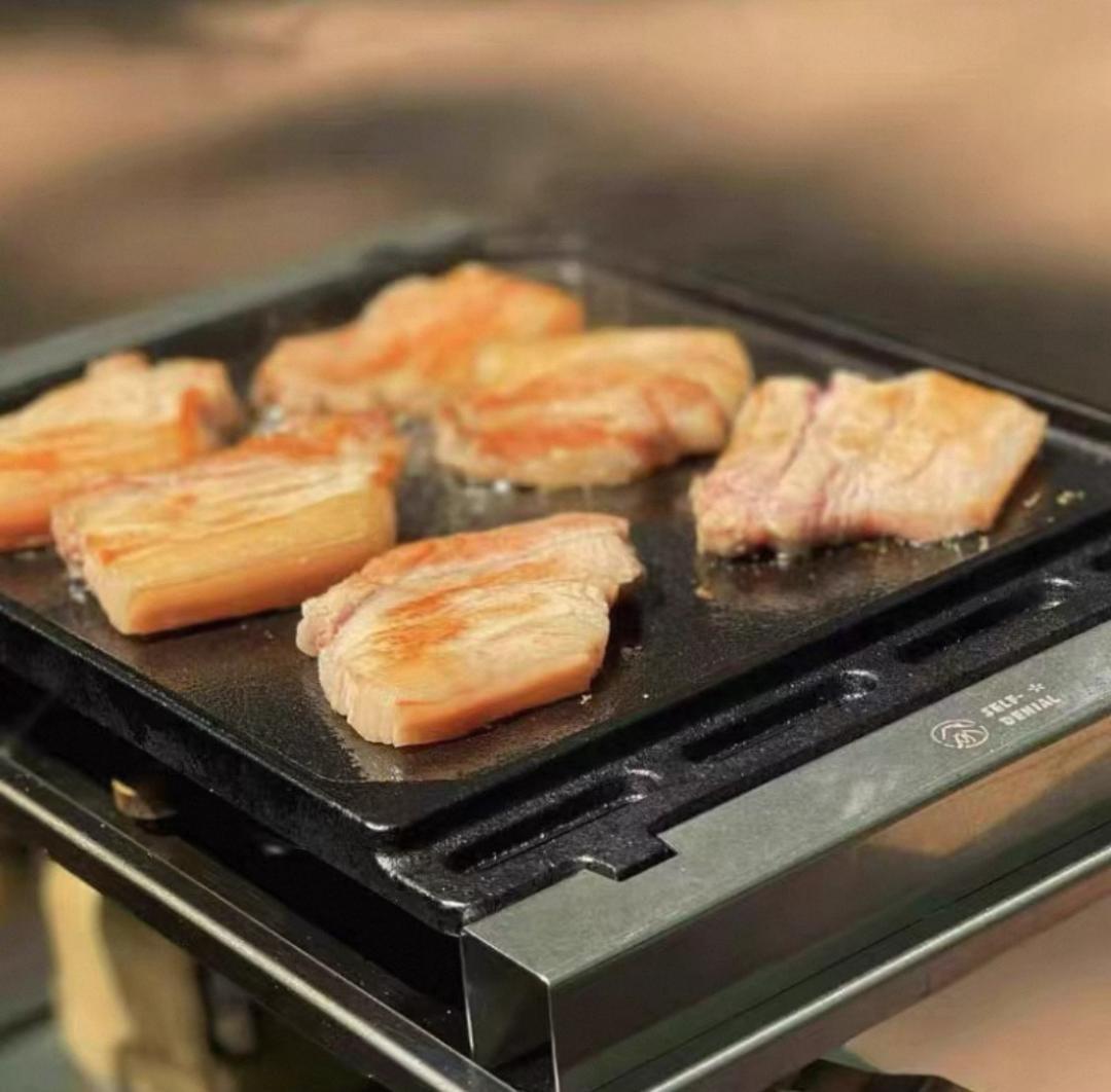 新品 スノーピーク フラットバーナー専用 本格グリル 鉄板 IGT