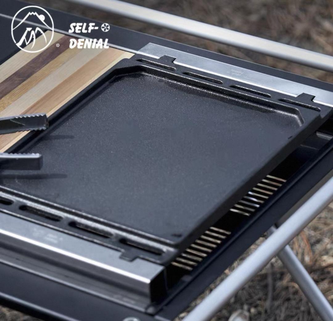 新品 スノーピーク フラットバーナー専用 本格グリル 鉄板 IGT