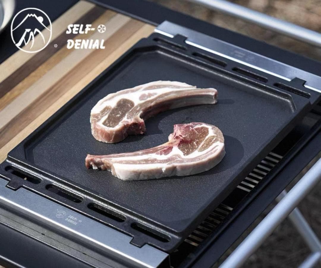 新品 スノーピーク フラットバーナー専用 本格グリル 鉄板 IGT