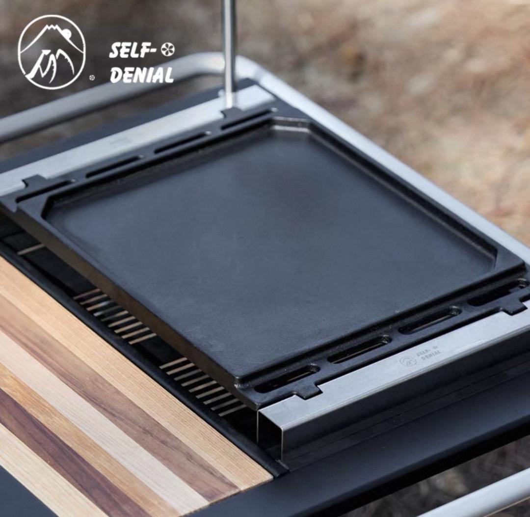 新品 スノーピーク フラットバーナー専用 本格グリル 鉄板 IGT