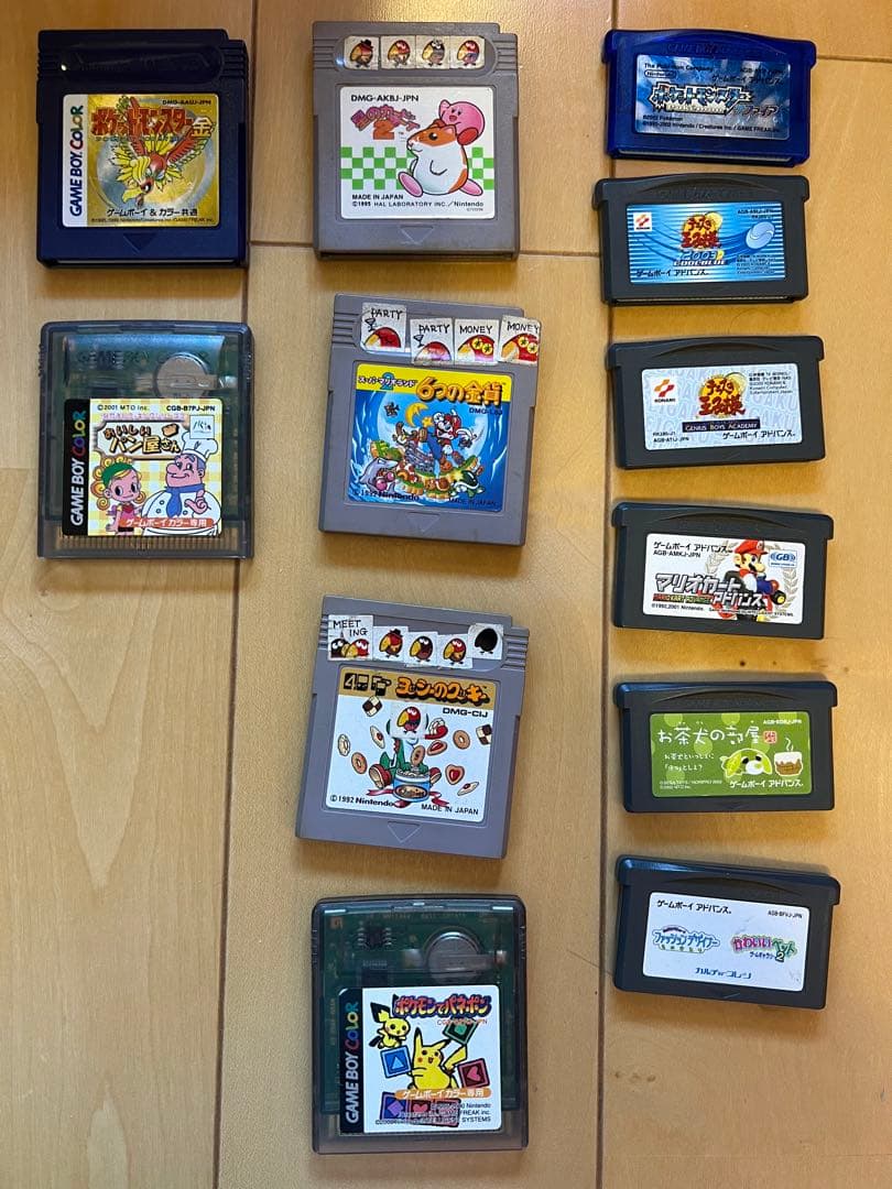 ゲームボーイアドバンス SP ソフト＆充電器付き