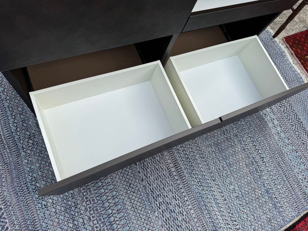 【早い者勝ち＆お買い得】日本製・大川家具 キッチンカウンター【タモ無垢材】