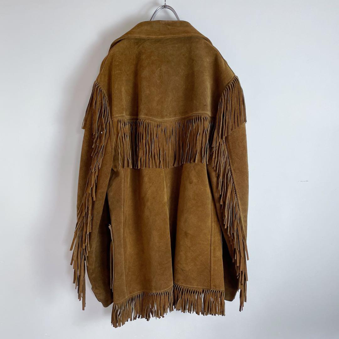 Schott ショット　ランチャー　フリンジ付きスエードジャケット　ウエスタン