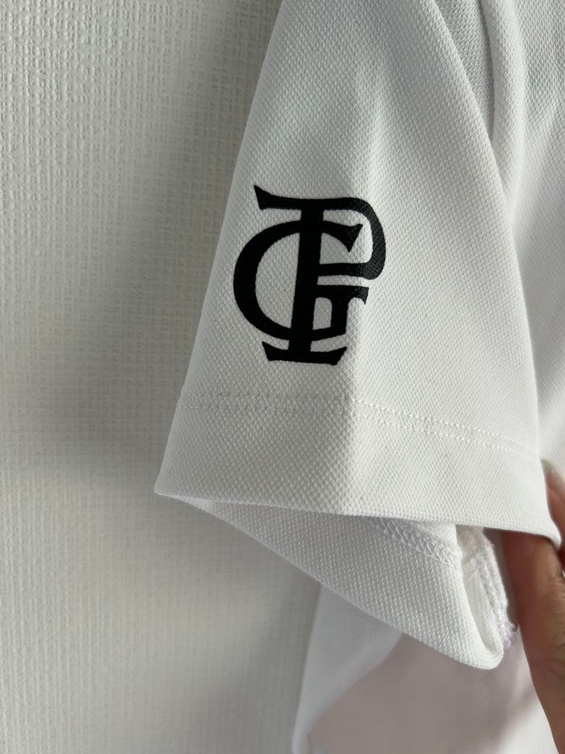 パーリーゲイツ☆新品未使用✨サイズ2(Ｌ）真っ白カラー！サラサラハイネック！