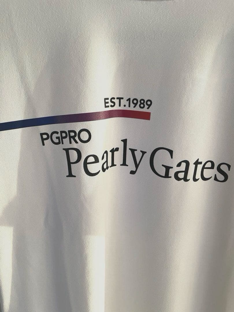 パーリーゲイツ☆新品未使用✨サイズ2(Ｌ）真っ白カラー！サラサラハイネック！