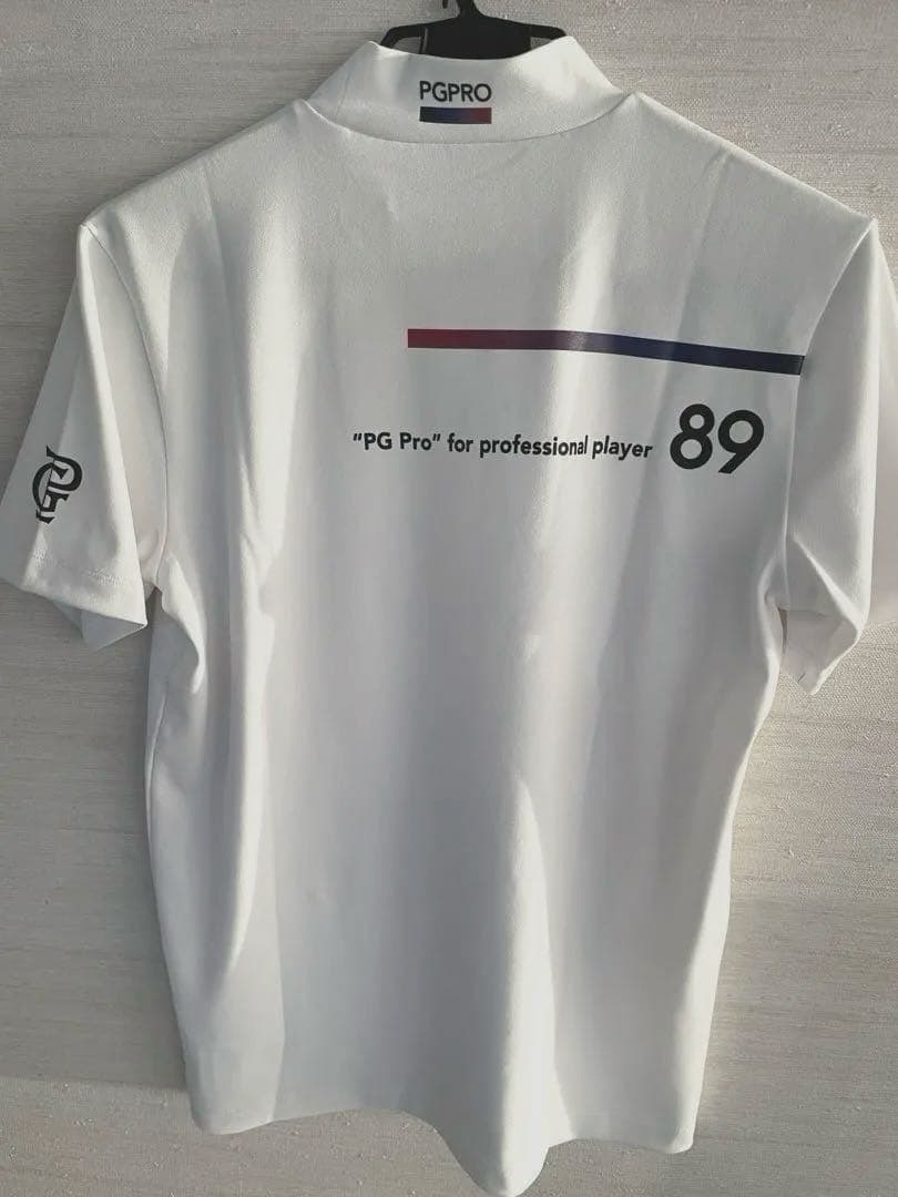 パーリーゲイツ☆新品未使用✨サイズ2(Ｌ）真っ白カラー！サラサラハイネック！