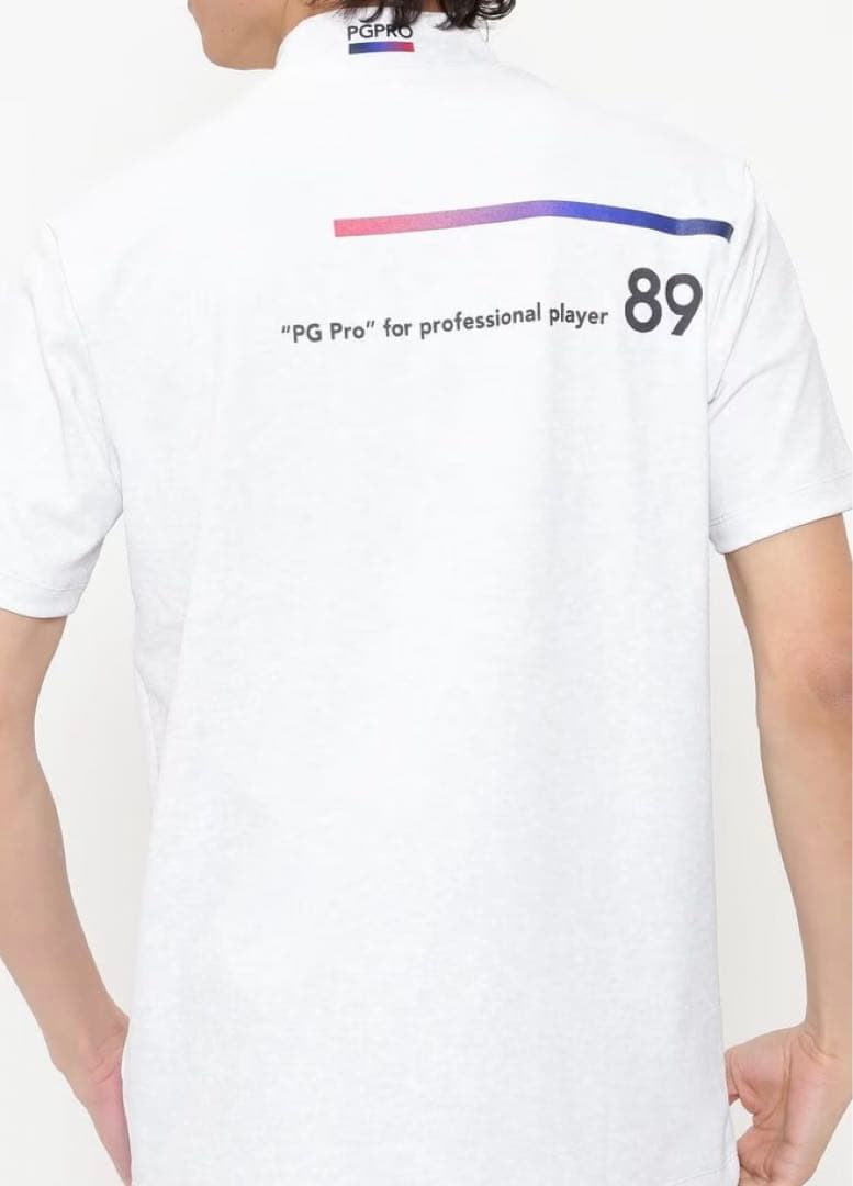 パーリーゲイツ☆新品未使用✨サイズ2(Ｌ）真っ白カラー！サラサラハイネック！