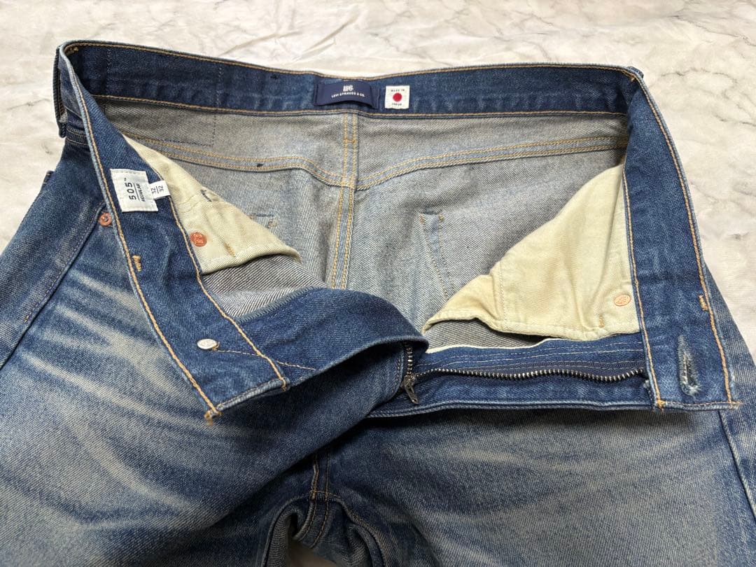 【希少】LEVI'S BLUE TAB 505 レギュラーフィット W32