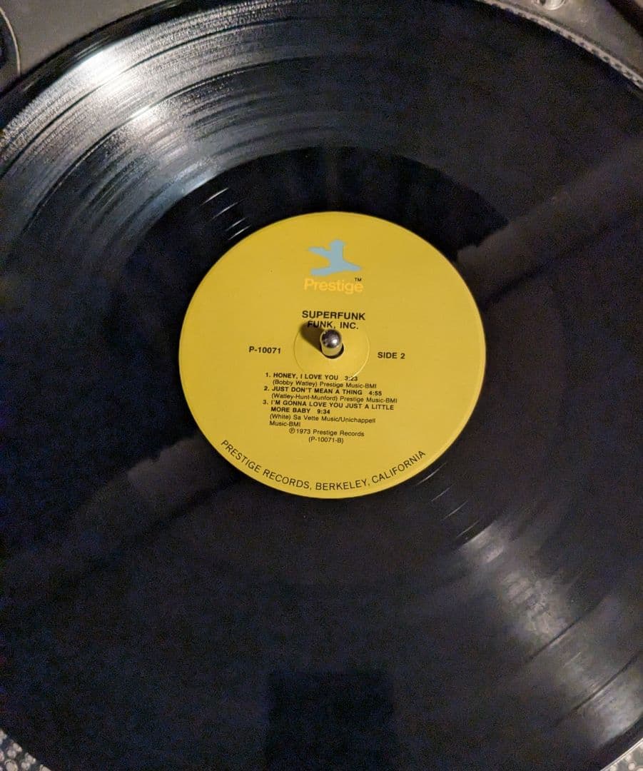 SUPERFUNK Funk, Inc. レコード