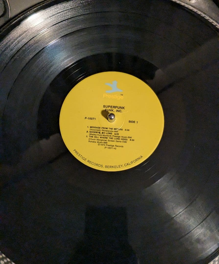SUPERFUNK Funk, Inc. レコード