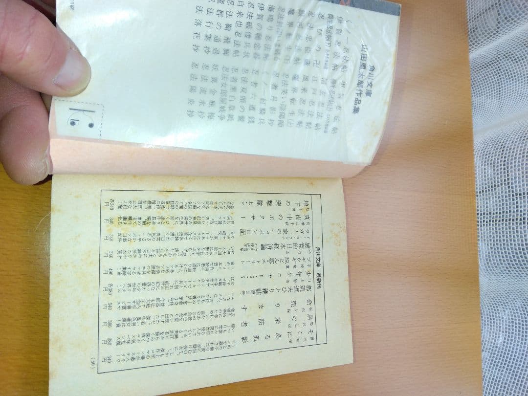 闇に生きる☆第五弾【忍法帖シリーズ】山田風太郎・角川文庫・佐伯俊雄カバー・42冊