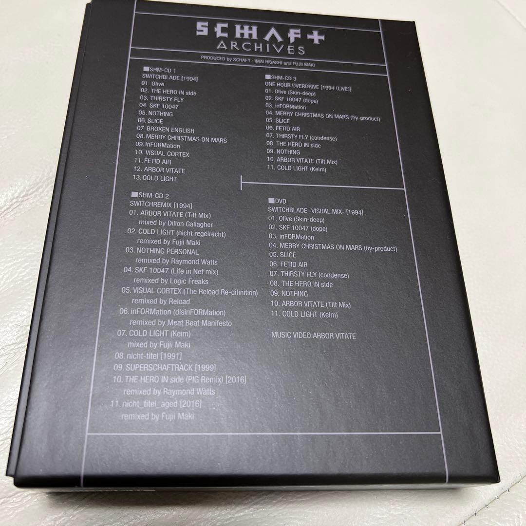 SCHAFT /ARCHIVES(完全限定生産BOX) [DVD]