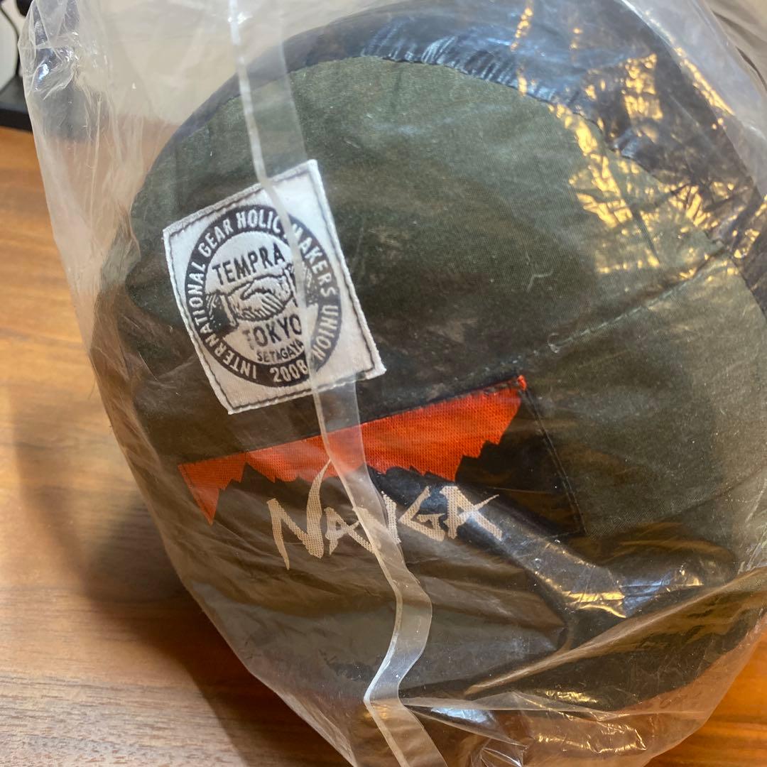 NANGA テンプラコラボ ミルシュラフ レギュラー450g 未使用 オリーブ