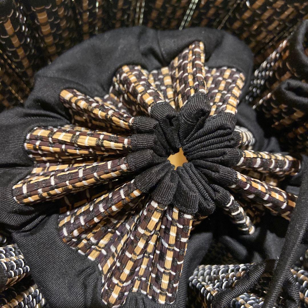 Lorna Murray 麦わら帽子 黒とベージュ　人気のLサイズ