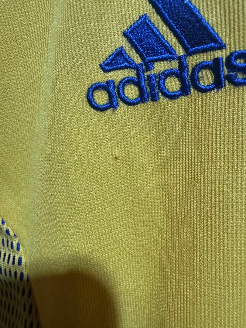 極美品 00s サッカー スウェーデン代表 ユニフォーム Oサイズ adidas