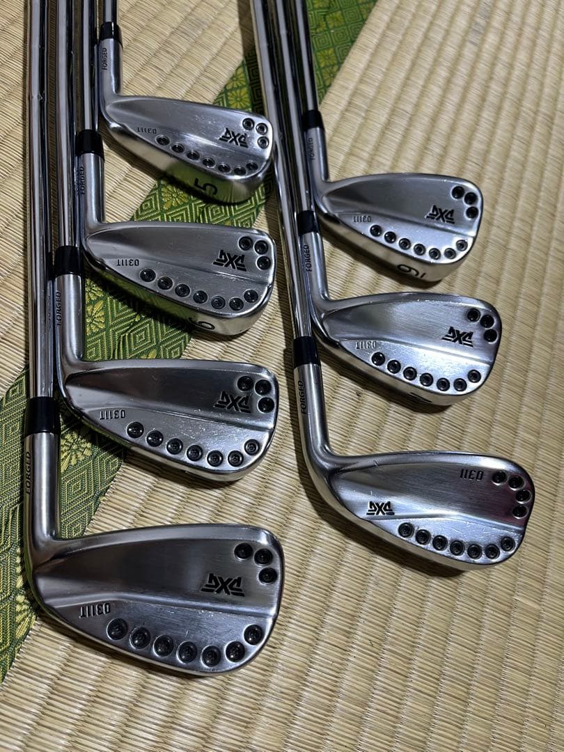支給品シャフト❗️PXG 0311T FORGEDアイアン7本セット　硬さTX