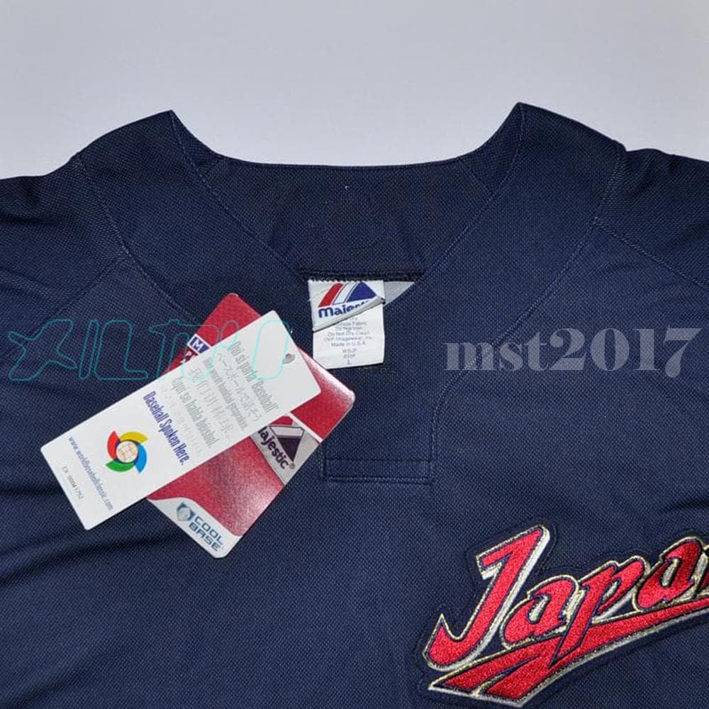【WBC シャツ】Majestic 侍ジャパン 2009 バッティングジャージ
