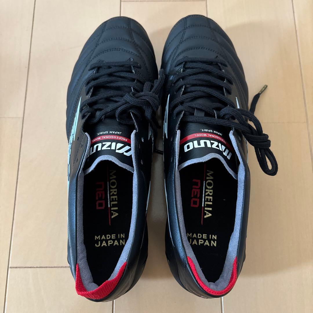 25.5cm 新品未使用 ミズノ モレリア ネオ 4 ジャパン サッカースパイク
