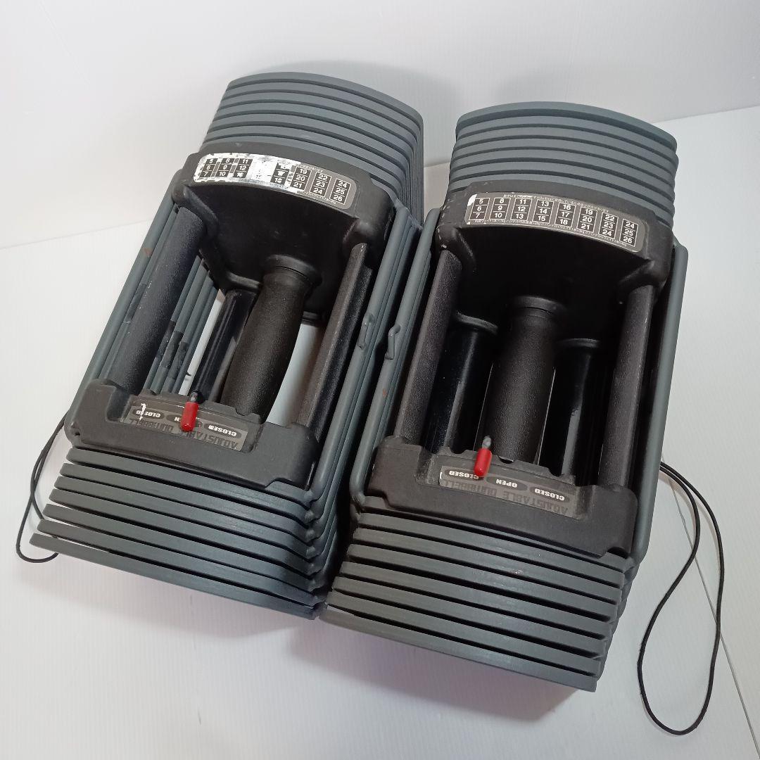 ADJUSTABLE DUMBBELL 26kg 可変式ダンベル ２個セット①