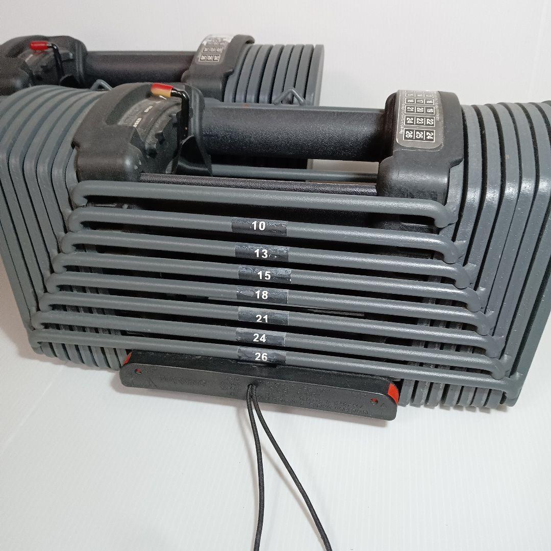 ADJUSTABLE DUMBBELL 26kg 可変式ダンベル ２個セット①