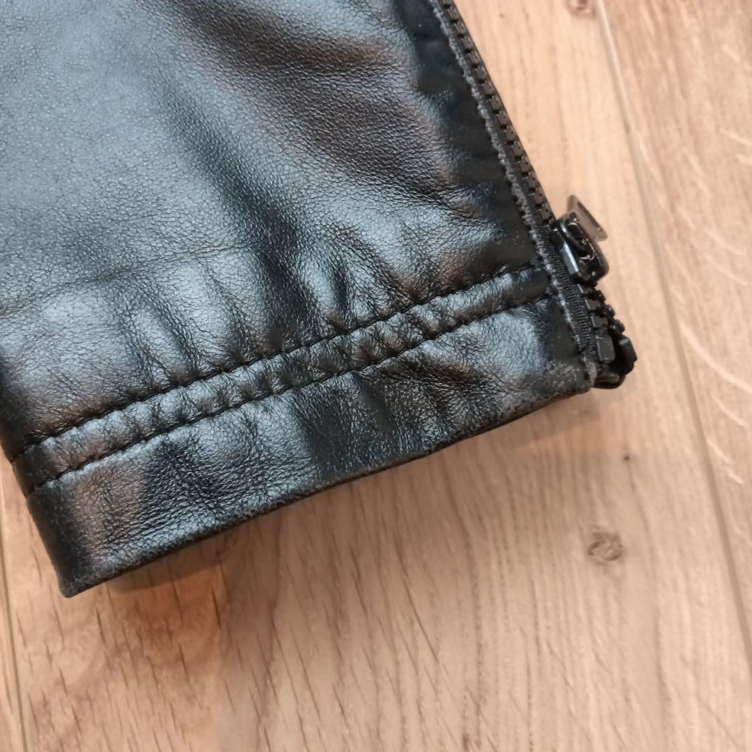 BURBERRY BLACK LABEL ライダースジャケット M ブラック