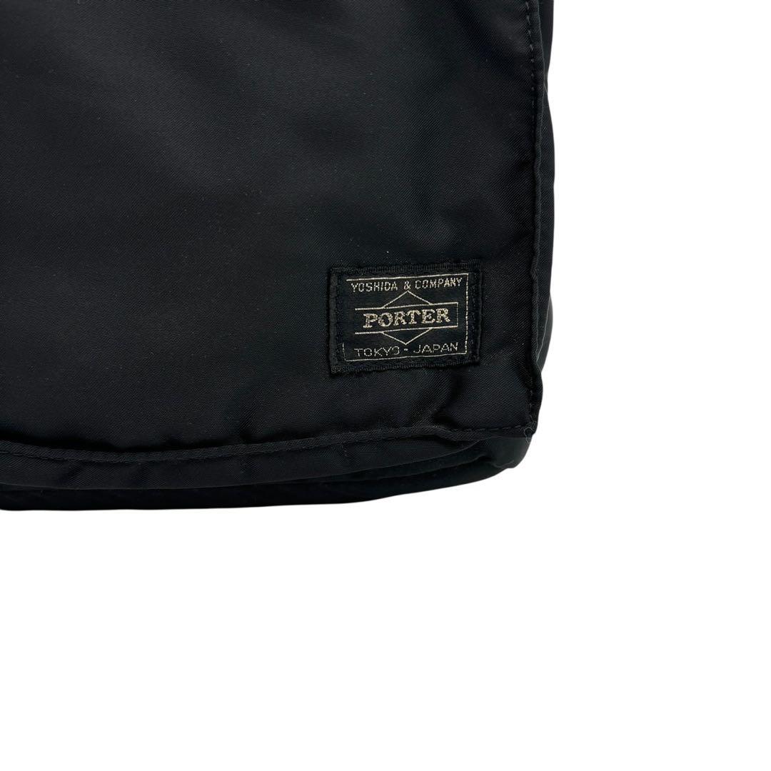 ポーター タンカー A4可 トートバッグ ハンドバッグ 男女可 ナイロン 黒